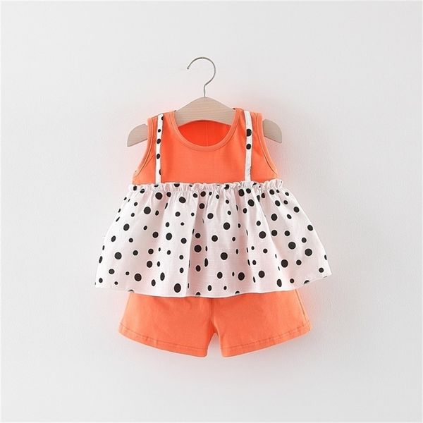 

children's summer two-piece set infants set l4.13 lj200826, White