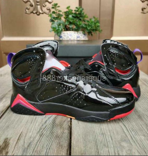 

hares  trainers basketball shoes 7s olympic cardinal raptor blue citrus bobcats bordeaux champagne cigar j7 sneakers 5.5-13 a41 tjks, Black