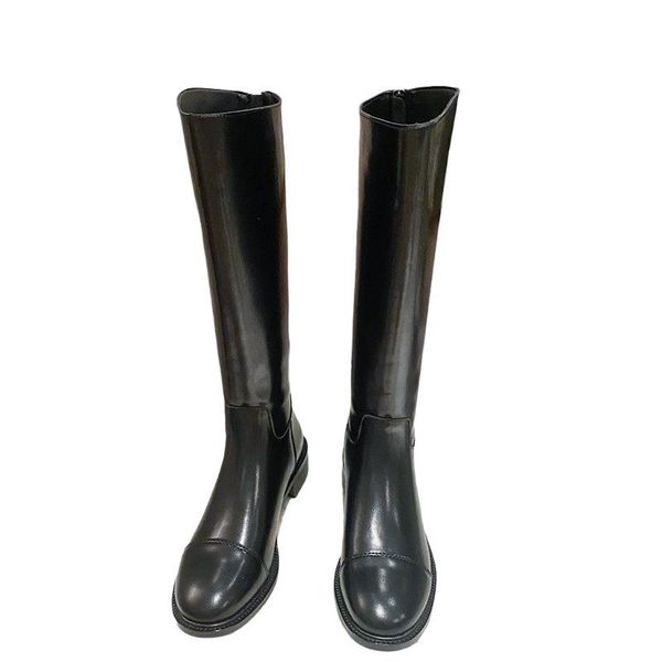 

boots shoes winter knight women's plus velvet high snow, Black