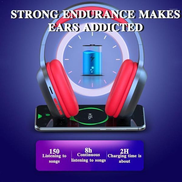 

t5 hifi active noise cancelling wireless headphones collapsible earphones over microphone bluetooth headset with 5.0 ear q8u21