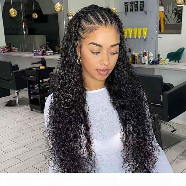 

short curly wigs with baby hair 13x6 lace front wigs deep curly full lace wigs for black women, Black;brown