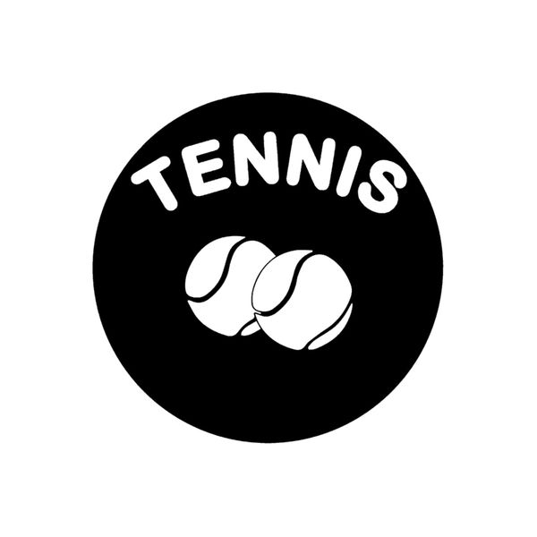 

12*12cm coolest tennis player sport car sticker reflective accessories motorcycle vinyl c16-1585