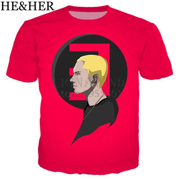 

design rapper eminem style 3d print shirts graphic aesthetic plus size men clothing
