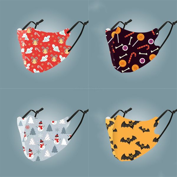 

full face printing mask new eva composite mask dress props full face men and women models mask wholesale#588, Black