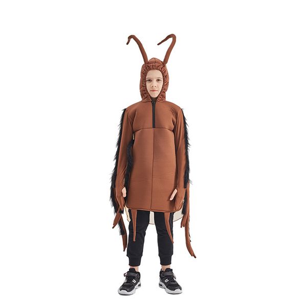 

mascot costumes santa mardi gras party costume stage male cockroach one-piece funny decorations, Red;yellow