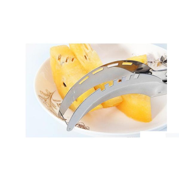 

stainless steel watermelon slicer fruit melon cutter corer scoop household kitchen tool utensils slic jllrbl lajiaoyard