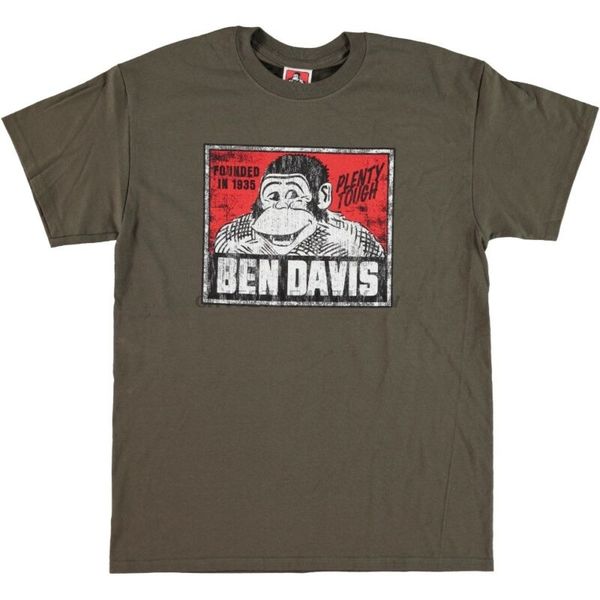 

ben davis classic vintage logo tee olive sport hooded sweatshirt hoodie