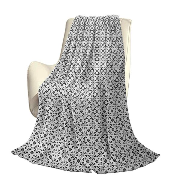 

monochrome composition of flowers and foliage leaves vintage inspirationsoffice leisure blankets