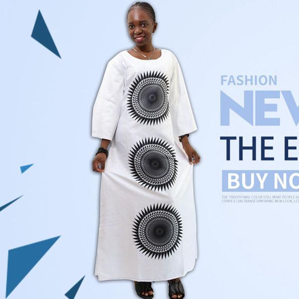 

h&d 2017 new african dresses for women bazin african traditional white clothing long sleeve for ladies without scarf1, Red