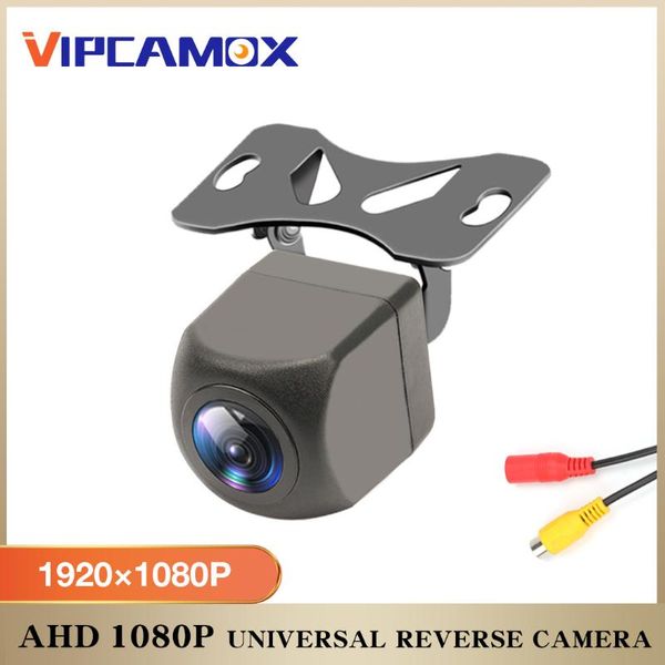 Камеры для задних видов автомобилей Камеры парковки AHD 1080p обратная камера универсальный автомобиль HD Backup Night Vision Водонепроницаемый для Android Radio