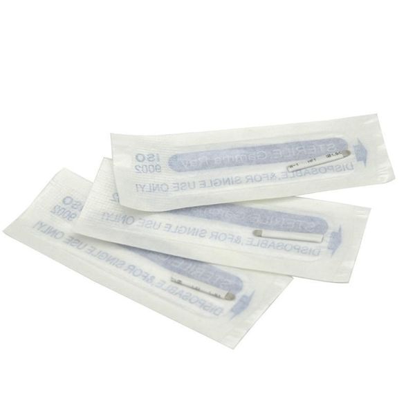 

100 pcs 12 pin needle u shape eyebrow tattoo superior microblading blades for permanent makeup manual pen 3d eyebrow em jlllda