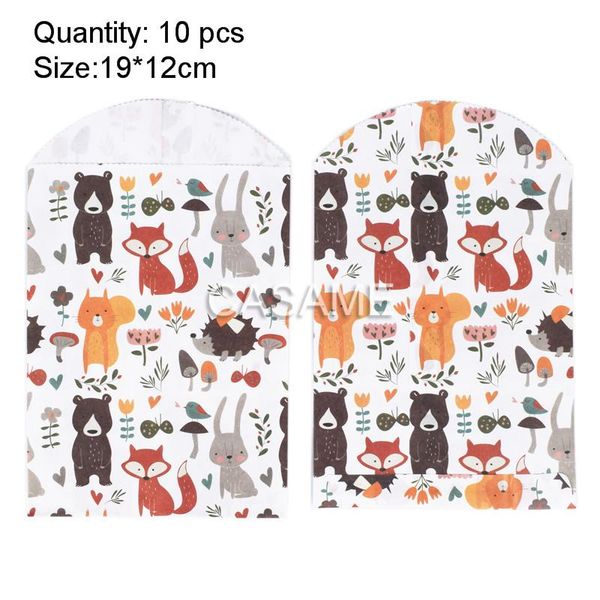 

10pcs unicorn paper gift bags candy bag christmas baby shower birthday party supplies packaging for gifts wrapping wmtebu bdesybag