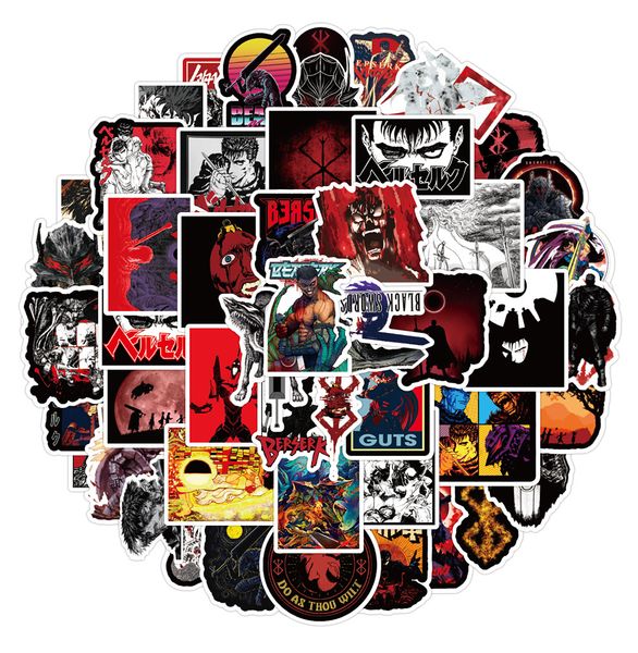 

50pcs/set poster small waterproof skateboard stickers classic animation graffiti for notebook lapbottle helmet car sticker pvc guitar decals