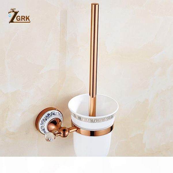 

zgrk luxury wall mount all copper rose gold design paper roll holder toilet gold paper holder tissue box bathroom accessories bbyljo