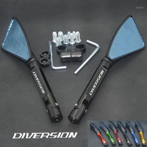 

motorcycle mirrors universal mirror cnc side rearview for xj6 diversion1