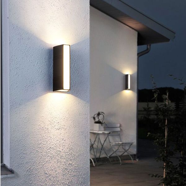 

wall lamp for doorway exterior wall ,modern minimalism led lighting ip65 waterproof dwaterproof water villa patio outdoor stair lamp khy-220
