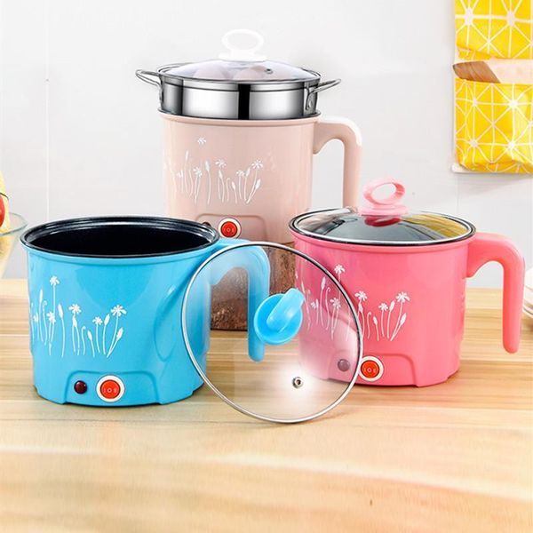 

220v 1.5/1.8l household electric mini pot machine multi cooker electric automatic cooking ot machine eu/au/uk/us plug1