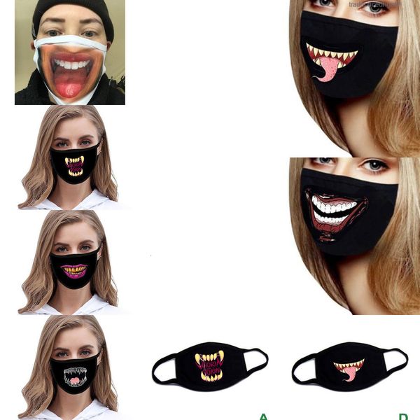 

sale mouth outdoor spot masks printing face pm2.5 cotton dust detachable filter party mask 19