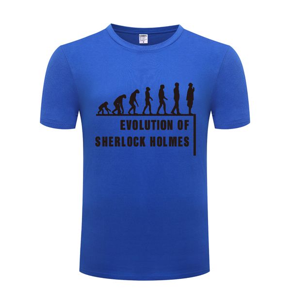 

evolution of sherlock holmes novelty creative men's t shirt t shirt men 2018 new short sleeve casual tee sport hooded sweatshirt hoodie