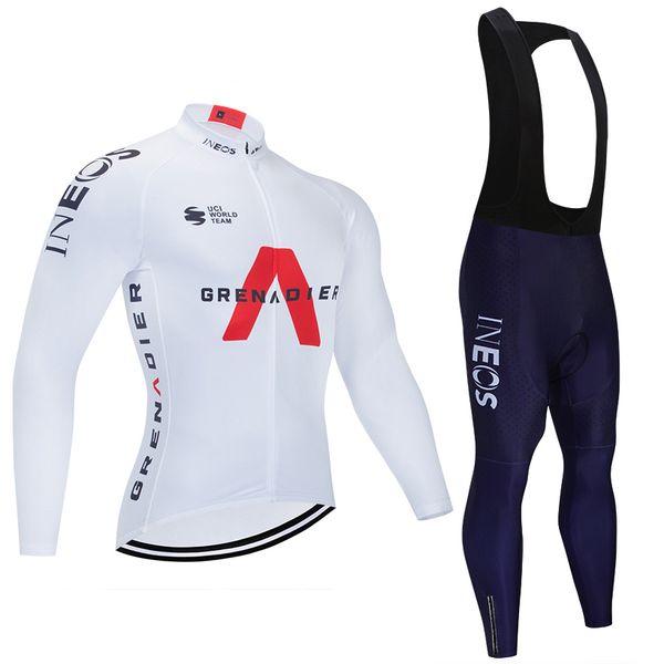 

men's cycling clothing mtb jersey long sleeve winter thermal fleece 20d para hombre gel breathable pad men full c0123, Gray