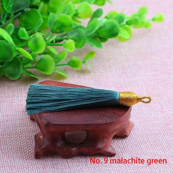 

12 шт. лот goldencap вертикальная кисточка шелковый бахрома bange bangs цветочная кисточка декоративная одежда для шторы украшения дома аксе