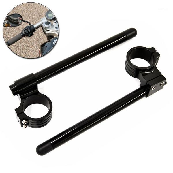 

bjmoto universal motorcycle alloy cnc 46mm 48mm 50mm 51mm 52mm 53mm 54mm clip ons clipon fork handlebar lever1