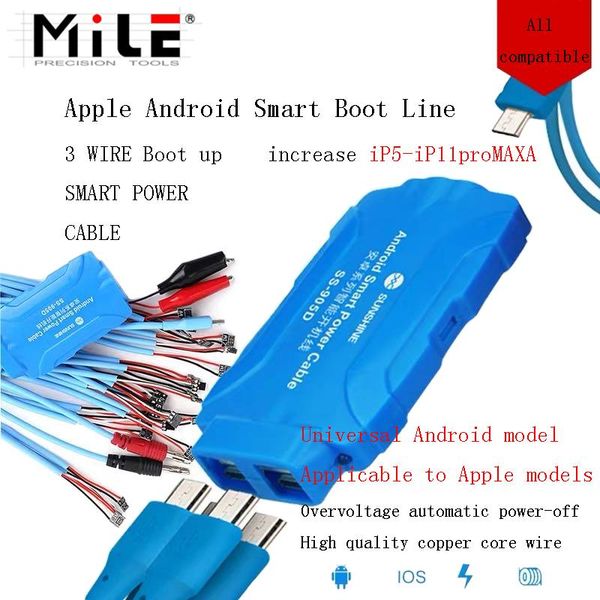 

ss-905d android smart power cable detection line automatic recognition phone repair tool for 5-11 huawei