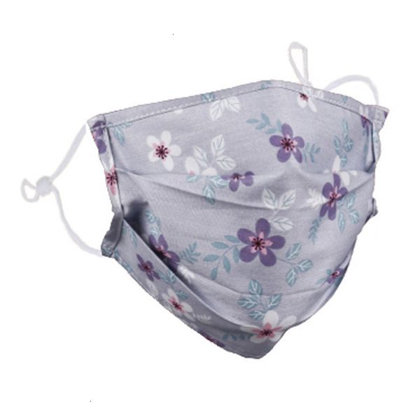 

new arrival mask men women dustproof smog pm2.5 fashion face masks protection boys girls cotton printed chrysanthemum facemask 9 n73rr