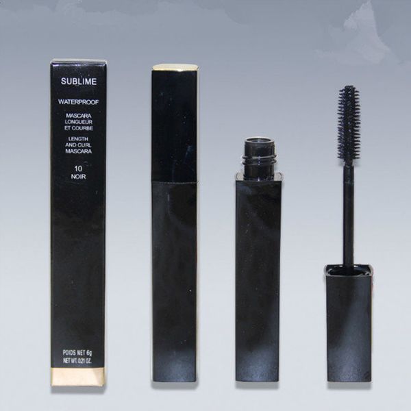 Affascinante bellezza sublime Mascara impermeabile Nero 6g Lunghezza trucco e arricciatura Mascara a lunga durata Consegna veloce all'ingrosso di alta qualità