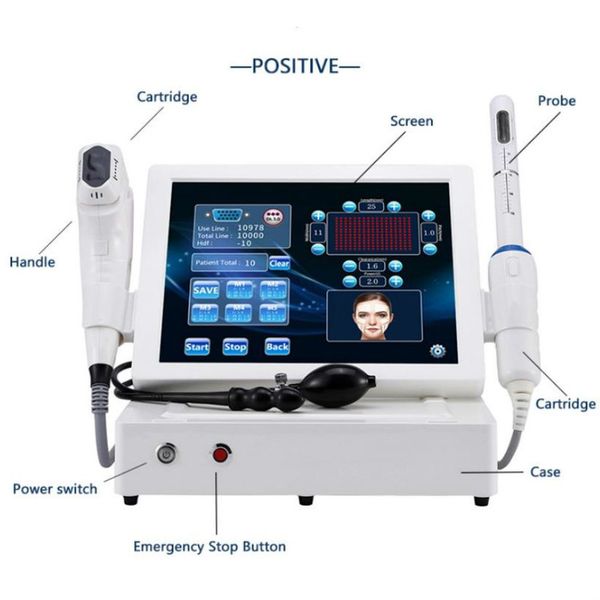 

2021 2 in 1 hifu anti age wrinkle removal equipments for salon fast 05