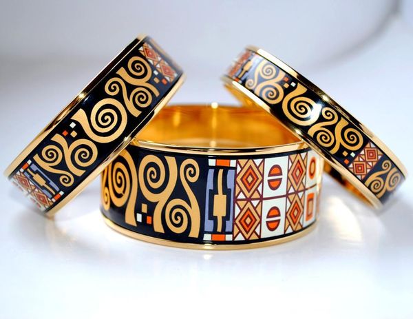 

cloisonne ювелирных украшений браслета австрийского стиля искусства 005, Black