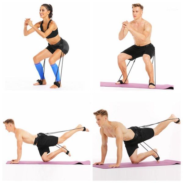 

resistance bands booty band belt fitness muscle waist adjustable workout loop elastic muscles trainer gym exercise glute lif1