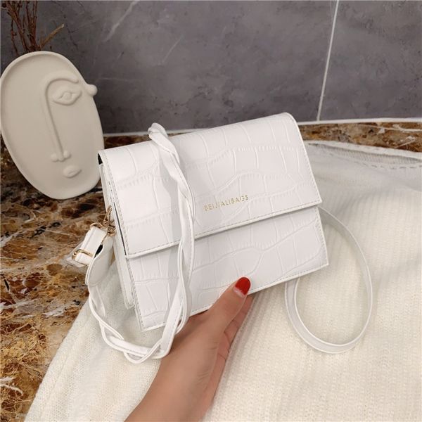 

ju0zq girl 2020 new alligator mobile small phone mobile phone square bagfashionable and versatile pu single square bag small shoulder crossb