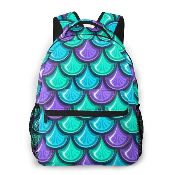 

mermaid весы designer школьные сумки для колледжа рюкзака