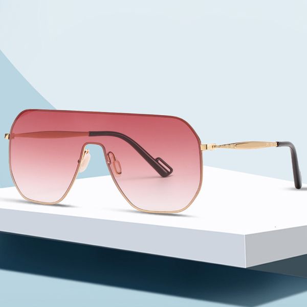 

new one piece sunglasses 2a157 personality frameless sunglasses versatile men's and women's sunglasses designer aws, White;black