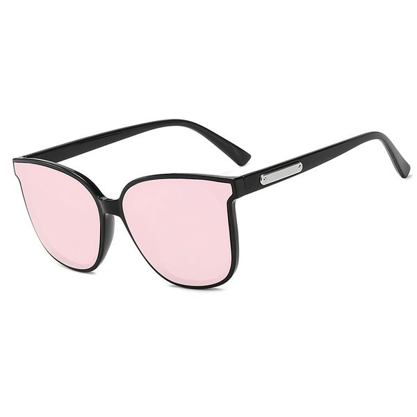 

cat eye женщина солнцезащитные очки женский модные солнцезащитные очки мужские и женские персонализированные большая рамка площади стрит очк, White;black