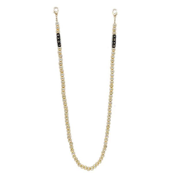 

26 english letter gold color beads handmade mask chain holder mask strap necklace sunglasses chain glasses accessories h bbyghr
