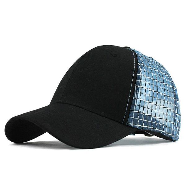 

flb] новые мужские baseball cap летняя сетка cap шапки мужчины женщины snapback gorras hombre шляпы повседневный hip hop caps папа hat sqcc, Black;white