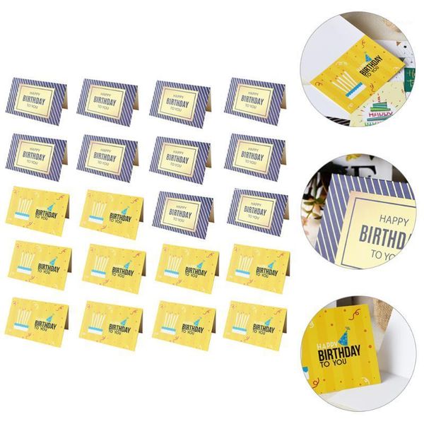 

20pcs birthday cards cards birthday party gift without envelope1