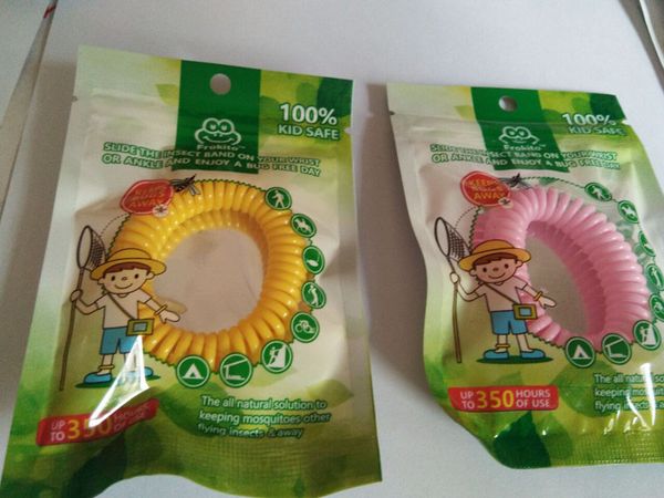 

10pcs mix colors mosquito control bracelet bug pest repel wrist band bracelets insect repellent mozzie keep bugs