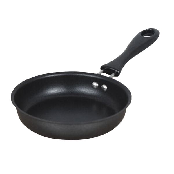 

12cm mini non-stick round frying pan egg pan iron coating kitchen cookware