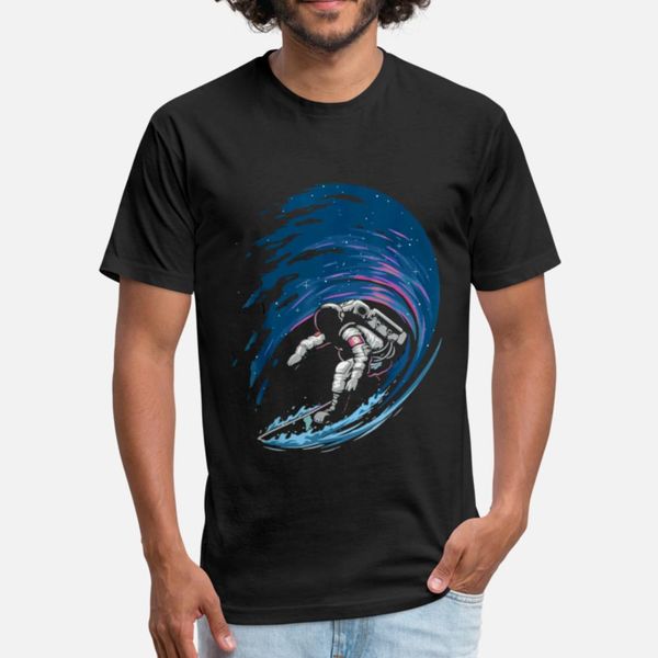 

astronaut surfing galaxy waves in space t shirt leisure oversized casual tracksuit hoodie sweatshirt