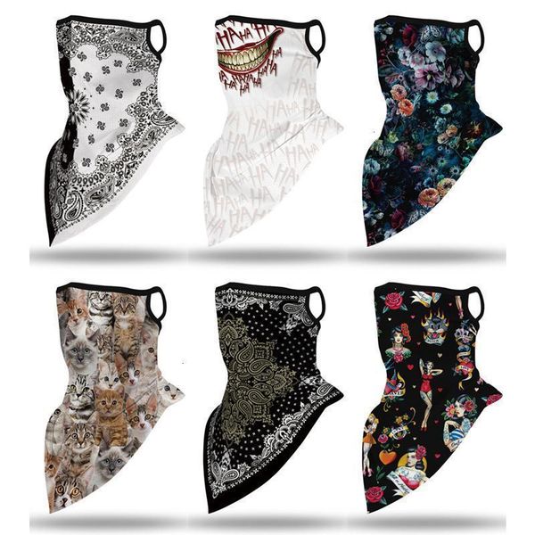 

ear women design scarf loops bandana men face individuality balaclava neck gaiters for dust mask