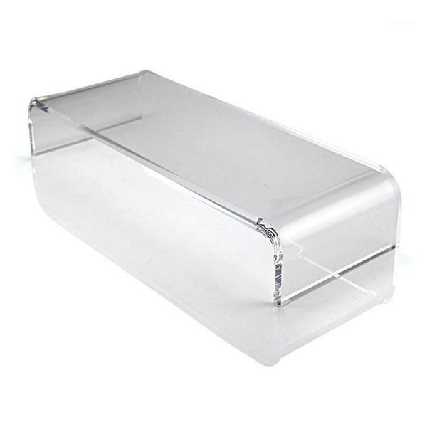 

acrylic universal computer monitor riser stand for home office business desk y5lc1