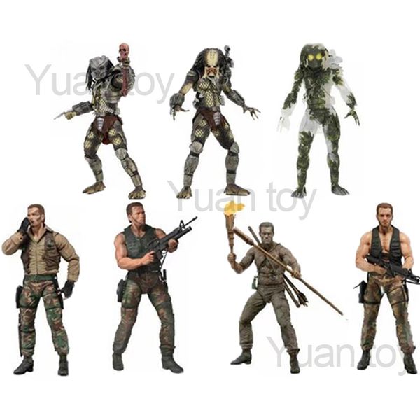 

alien vs predater jungle hunter unmasked masked demon patrol dutch snake stalker guardian action figure christmas