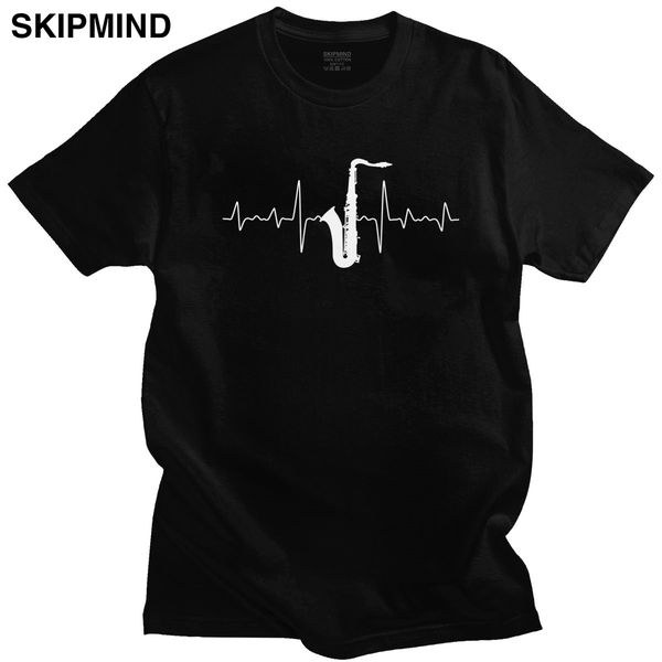 

jazz music lover for pure fashion short sleeve heartbeat saxophone saxophonist gift apparel sport hooded sweatshirt hoodie t shirt
