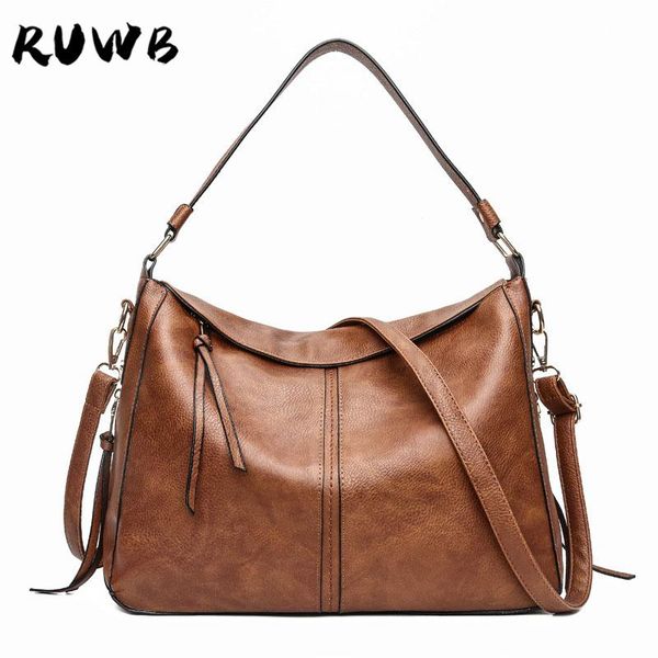 

ruwb luxury handbags women bags designer shoulder bag ladies simple shoulder messenger bag ladies handbag sac a main femme 2020