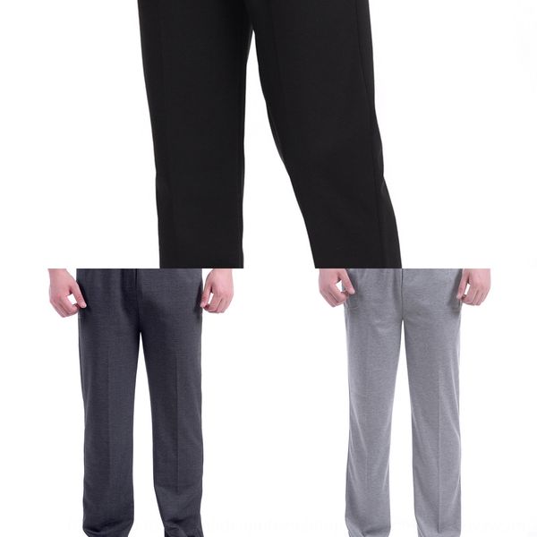 

middle aged and elderly casual sports sports men's spring and summer thin loose father's casual pants men's elastic waist pan, Blue