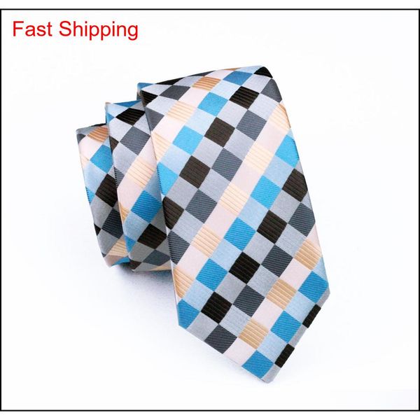 

classic mix color plaid necktie set hankerchief cufflinks jacquard woven mens tie set business work formal meet qylbwy homes2007, Black;blue