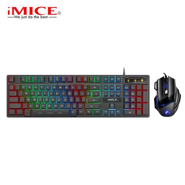 

игровая клавиатура и набор мыши проводная клавиатура с подсветкой gamer kit wild gaming mouse mouse для ноутбука для пк